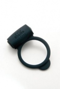 FS-40170 Эрекционное кольцо Vibrating Love Ring с вибрацией <b>черное</b>