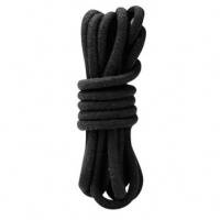 Черная хлопковая веревка 3 м для связывания  
