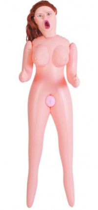 117011 Рыжеволосая секс-кукла с реалистичными вставками