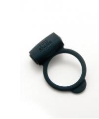 Эрекционное кольцо Vibrating Love Ring с вибрацией черное