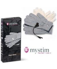 Электроперчатки Mystim Magic Gloves для массажа
