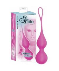 Шарики вагинальные Smile розовые 140 грамм,  506044