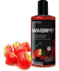 Разогревающее масло WARMup Strawberry - 150 мл.