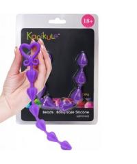Анальная цепочка MY TOY фиолетовая kl-008-08 в интернет магазине Куан Интим г. Йошкар-Ола