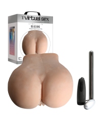Мастурбатор попа и вагина в натуральную величину с вибрацией и функцией нагрева