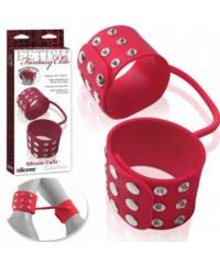 Фиксаторы силиконовые Silicone Cuffs для рук или ног красные pd4570-15 в интернет магазине Куан Интим г. Йошкар-Ола