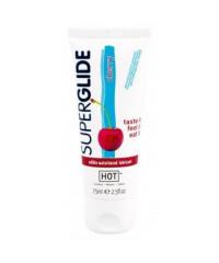 Орально-вагинальная съедобная смазка SuperGlide со вкусом вишни 75 мл в интернет магазине Куан Интим г. Йошкар-Ола