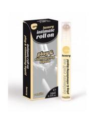 Стимулирующий ролик Hot Intimate Roll On Play & Stimulating Liquid Vanilla 10 мл. в интернет магазине Куан Интим г. Йошкар-Ола