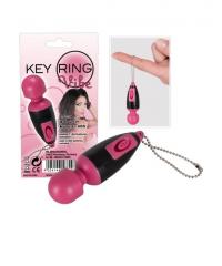 Мини-вибратор Key Ring Vibe в виде брелка  6.5 см в интернет магазине Куан Интим г. Йошкар-Ола