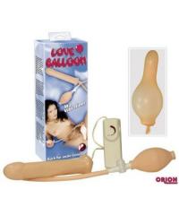 Вибратор Love Balloon с функцией расширения - 17 см. в интернет магазине Куан Интим г. Йошкар-Ола