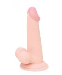 Телесный фаллоимитатор PLUG N RIDE 5.5 FLESH DONG - 14 см. в интернет магазине Куан Интим г. Йошкар-Ола