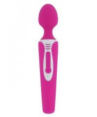 Розовый вибростимулятор LEGEND MASSAGER - 20 см. в интернет магазине Куан Интим г. Йошкар-Ола