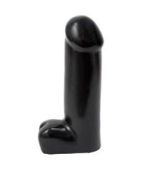 Большой черный фаллоимитатор Giant Cock With Balls - 28 см. в интернет магазине Куан Интим г. Йошкар-Ола