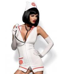 Костюм Emergency dress + стетоскоп в интернет магазине Куан Интим г. Йошкар-Ола