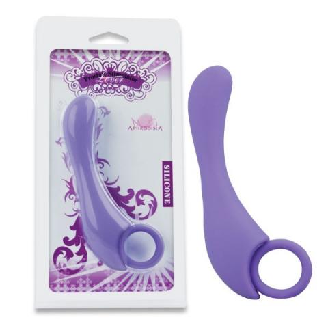  купить фиолетовый стимулятор простаты prostate stimulator-lover - 13 см
