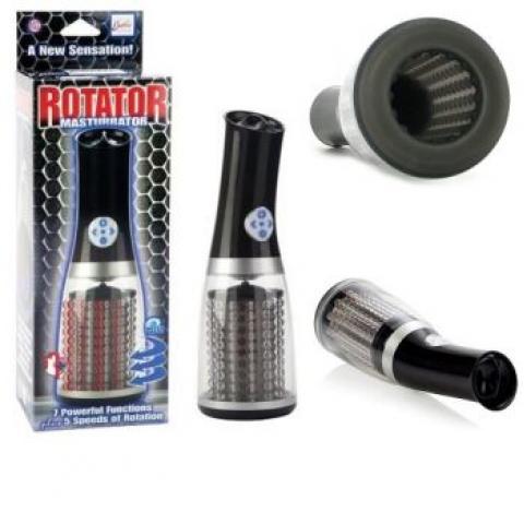  купить мастурбатор с ротацией rotator masturbator черный se-0850-03-3