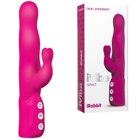  купить вибромассажер хай-тек ivibe select irabbit pink розовый dj6027-01bx