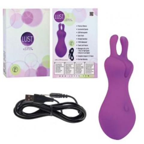  купить мини-вибромассажер lust by jopen  l1 перезаряжаемый фиолетовый se-jo-4716-10-3