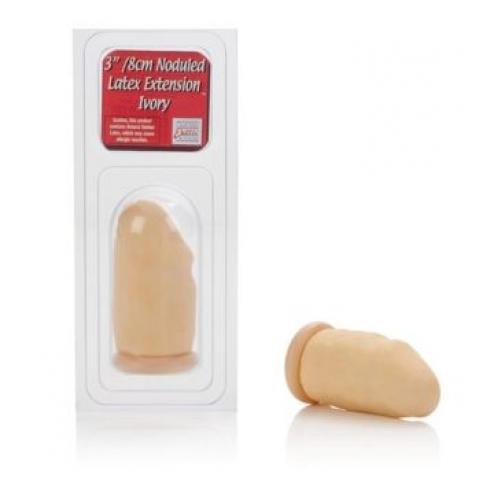  купить насадка-удлиннитель на пенис latex extension nubby ivry 3 телесная