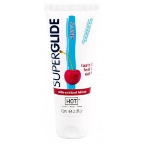  купить орально-вагинальная съедобная смазка superglide со вкусом вишни 75 мл