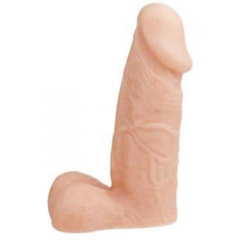 Телесный фаллоимитатор XSKIN 5 PVC DONG FLESH - 12,7 см.