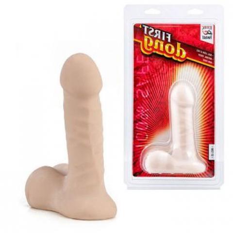 Первый фаллоимитатор First Dong - 13,5 см.