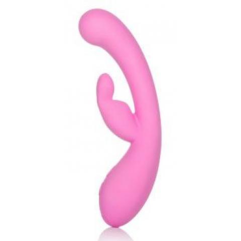 Перезаряжаемый вибратор Rechargeable G Jack Rabbit - 16,5 см.