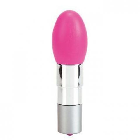 Розовый мини-вибратор EPIC PINK - 6 см.