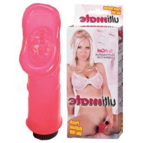 Розовый вибратор-ротик для клитора ULTIMATE VAGINA VIBE PINK