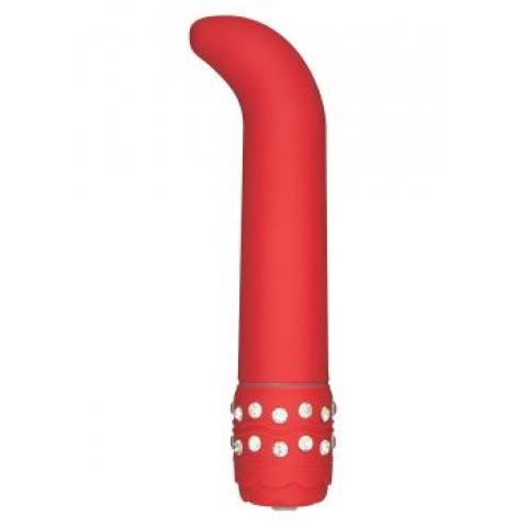 Массажер CRYSTAL G-SPOT VIBE RED 