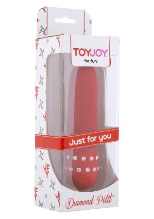 Вибратор Diamond Pink Petit 11 см 