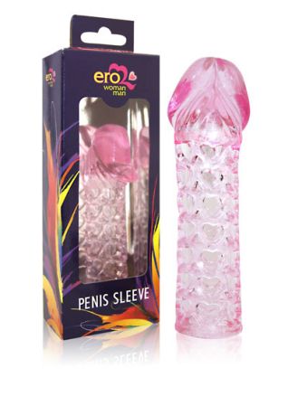  секс игрушка удлиняющая насадка на член penis sleeve 