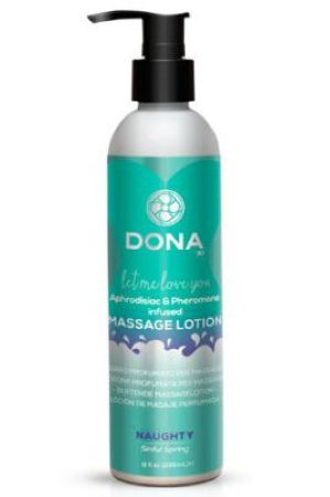  купить увлажняющий лосьон для массажа dona massage lotion naughty aroma: sinful spring 235 мл