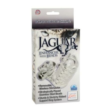  купить вибрирующая насадка на пенис jaguar enhancer with beads