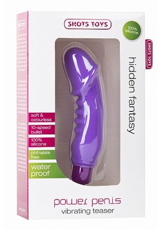  купить вибратор power penis purple 