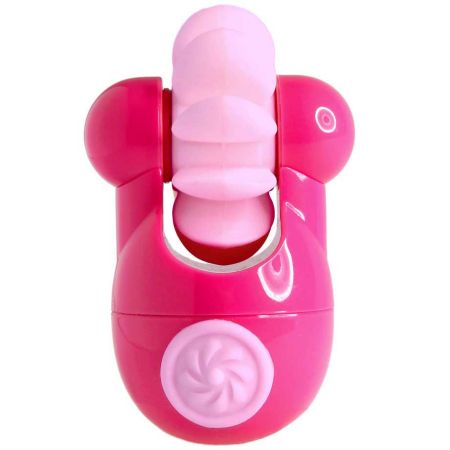 Розовый клиторальный стимулятор Sqweel Go Pink 
