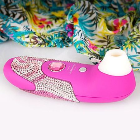 розовый стимулятор клитора womanizer crystal dreams наложенным платежом