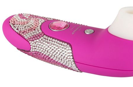  купить розовый стимулятор клитора womanizer crystal dreams