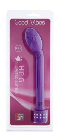 Розовый водонепроницаемый стимулятор G-точки H2O G-SPOT PROBE WATERPROOF VIBRATOR - 18 см. 