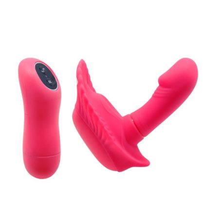  секс игрушка клиторальный стимулятор fancy clamshell с вагинальной пробкой и дистанционным управлением 