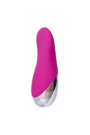 Розовый перезаряжаемый мини-вибратор Erotist - 11 см. 