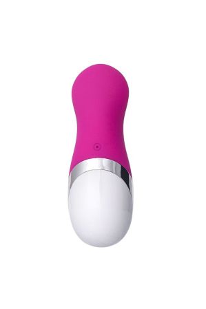 Розовый перезаряжаемый мини-вибратор Erotist - 11 см. 