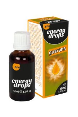  купить возбуждающие капли для мужчин и женщин hot «energy drops guarana+ w»  объем 30 мл
