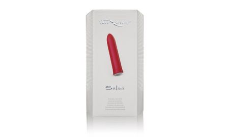Силиконовый мини вибратор Black WE-VIBE Salsa 
