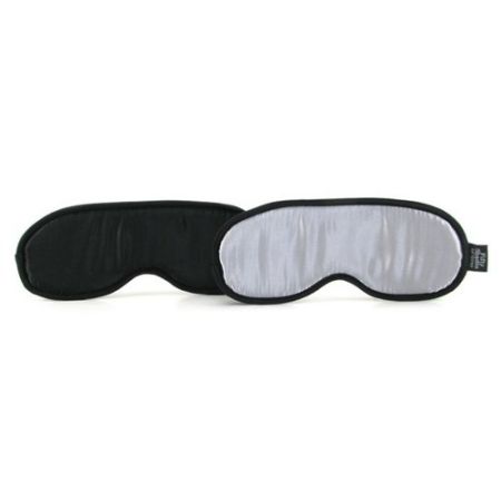  набор из двух масок на глаза soft blindfold twin pack черный с серым наложенным платежом