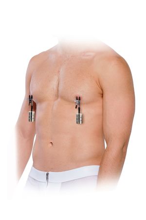Зажимы на соски Nipple Weights с регулируемым весом 