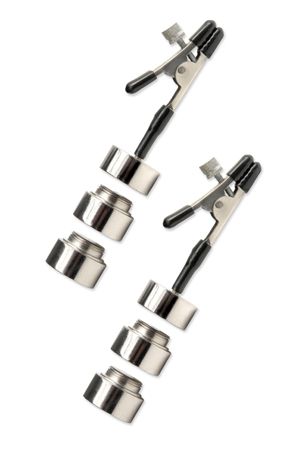 Зажимы на соски Nipple Weights с регулируемым весом 