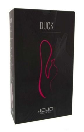 Бесшумный вибромассажер JOJO DUCK PINK  