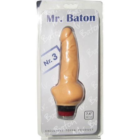Реалистичный вибростимулятор Mr.Baton №3 