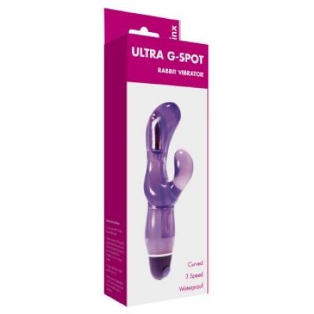 Минивибратор эластичный Ultra G G-Spot 9 см 